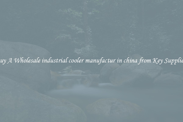 Buy A Wholesale industrial cooler manufactur in china from Key Suppliers