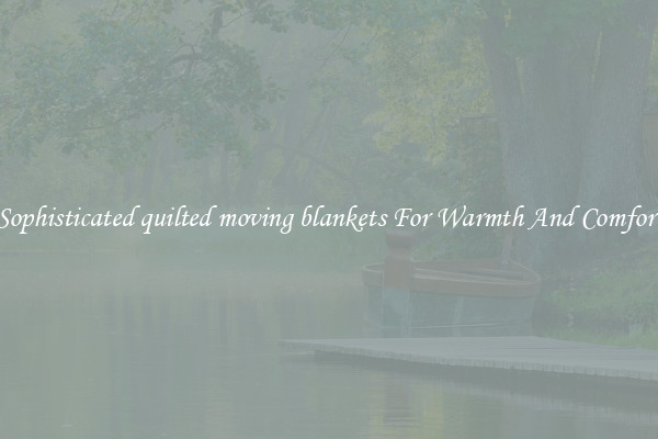 Sophisticated quilted moving blankets For Warmth And Comfort