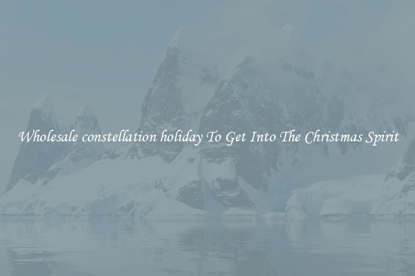 Wholesale constellation holiday To Get Into The Christmas Spirit